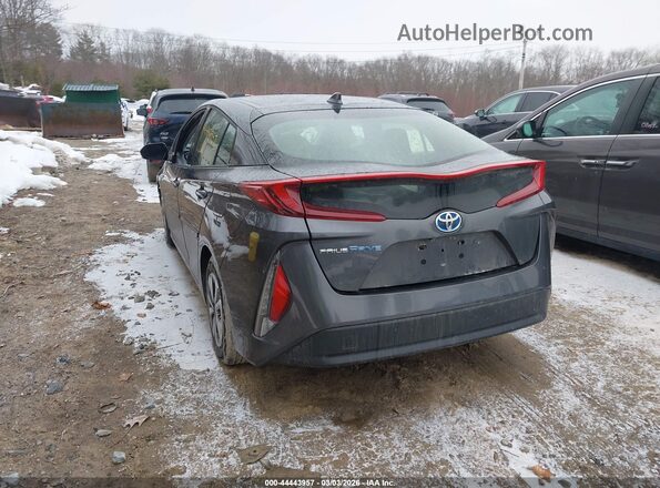 JTDKARFP8K3116045 2019 TOYOTA PRIUS PRIME Gray Rear left