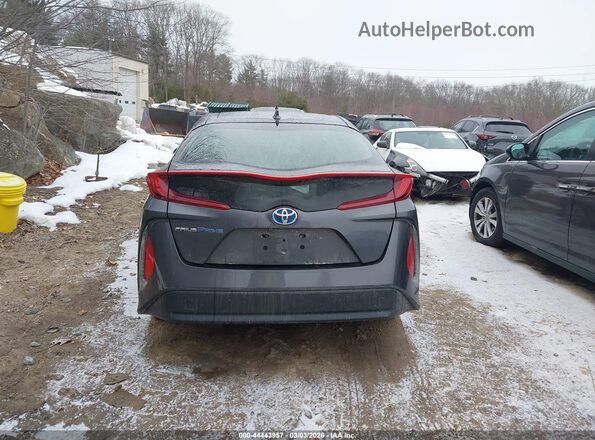 JTDKARFP8K3116045 2019 TOYOTA PRIUS PRIME Gray 