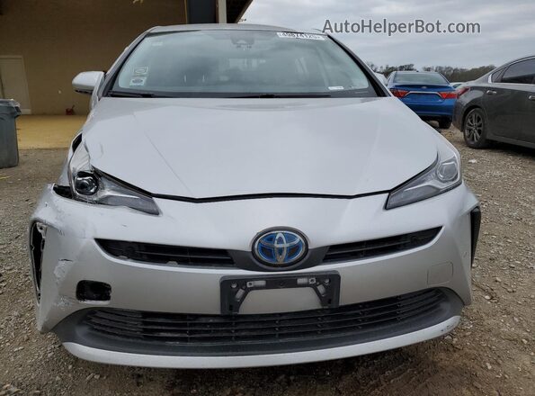 JTDKARFU4L3110458 2020 TOYOTA PRIUS Gray Vista frontal