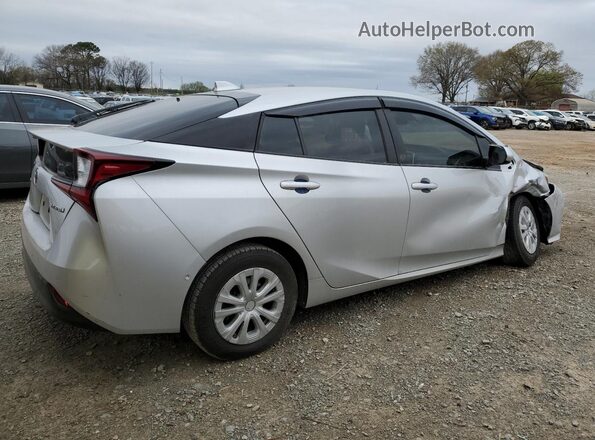 JTDKARFU4L3110458 2020 TOYOTA PRIUS Gray Trasero derecho
