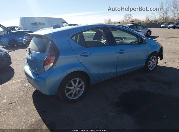 JTDKDTB3XG1136033 2016 TOYOTA PRIUS C Blue უკანა მარჯვენა