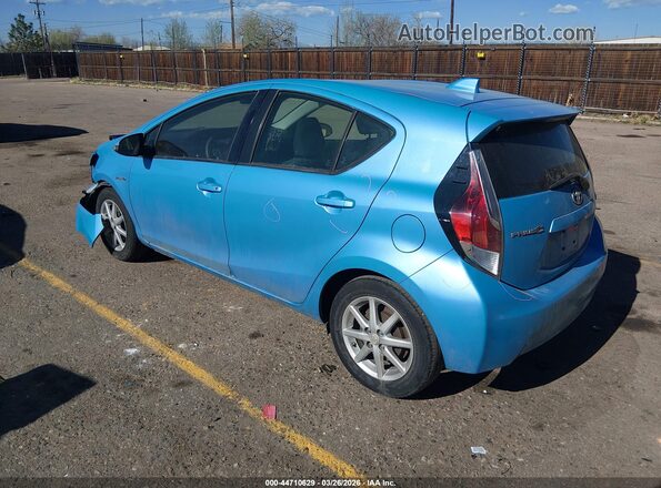 JTDKDTB3XG1136033 2016 TOYOTA PRIUS C Blue უკანა მარცხენა