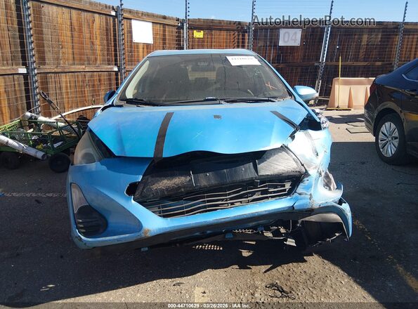 JTDKDTB3XG1136033 2016 TOYOTA PRIUS C Blue უკანა სალონის ხედი