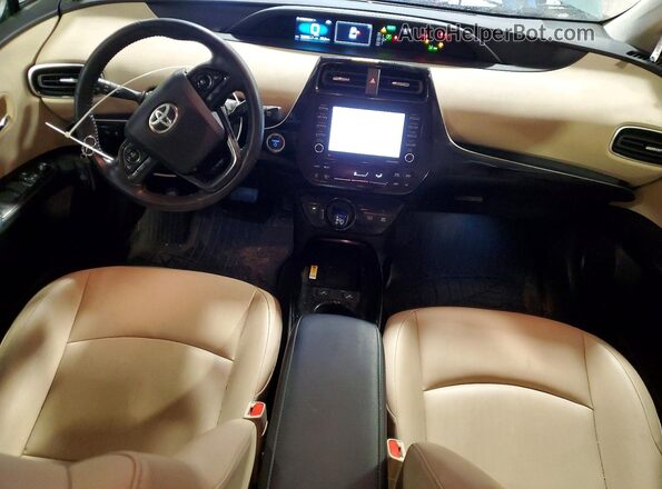 JTDL9MFU2M3022798 2021 TOYOTA LE Blue Dashboard view
