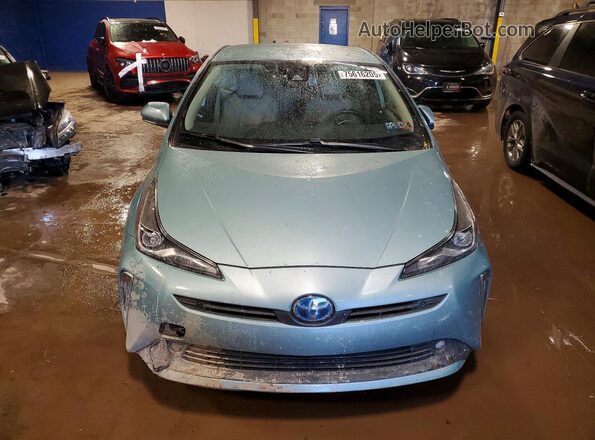 JTDL9MFU2M3022798 2021 TOYOTA LE Blue Front view