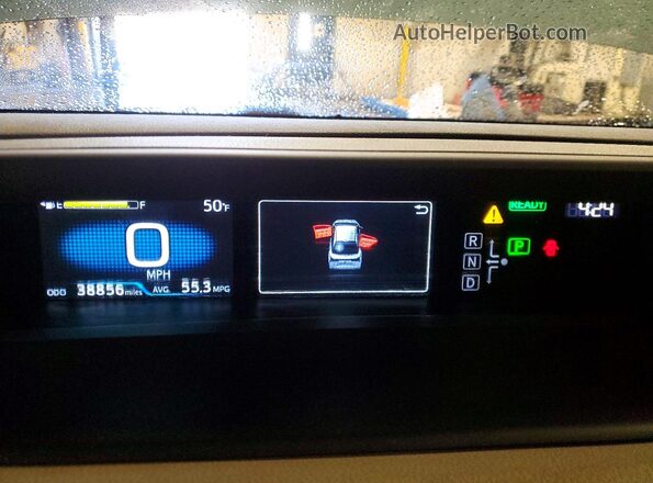 JTDL9MFU2M3022798 2021 TOYOTA LE Blue Instrument cluster view