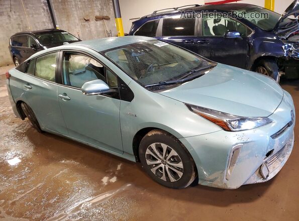 JTDL9MFU2M3022798 2021 TOYOTA LE Blue Front right