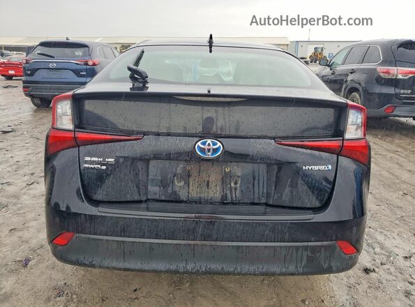 JTDL9RFU2K3012430 2019 TOYOTA PRIUS Black Rear view