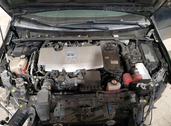 JTDL9RFU8K3011394 2019 TOYOTA PRIUS Black Вид задньої частини салону