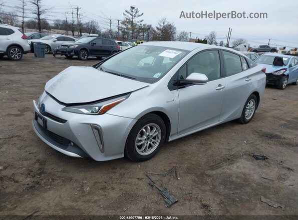 JTDL9RFUXK3007007 2019 TOYOTA LE Silver 