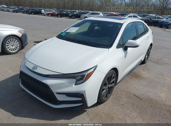 JTDP4MCE0PJ102582 2023 TOYOTA LL White წინა მარცხენა ხედი სამი მეოთხედიდან