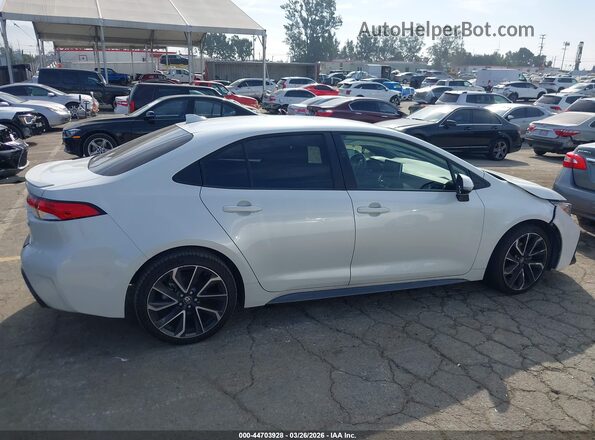 JTDS4MCE0MJ067399 2021 TOYOTA LL White Սալոնի հետևի տեսք