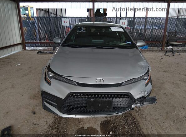 JTDS4MCE2MJ075276 2021 TOYOTA LL Silver Առջևի վահանակի տեսք