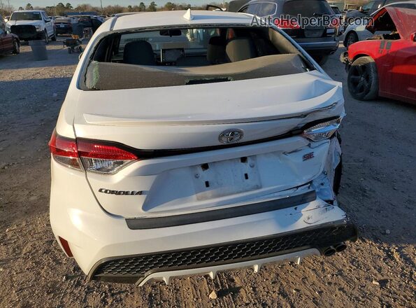 JTDS4MCE5MJ056821 2021 TOYOTA LL White Rear view