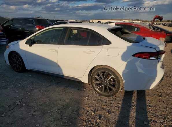 JTDS4MCE5MJ056821 2021 TOYOTA LL White Rear left