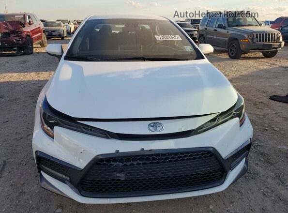 JTDS4MCE5MJ056821 2021 TOYOTA LL White Front view