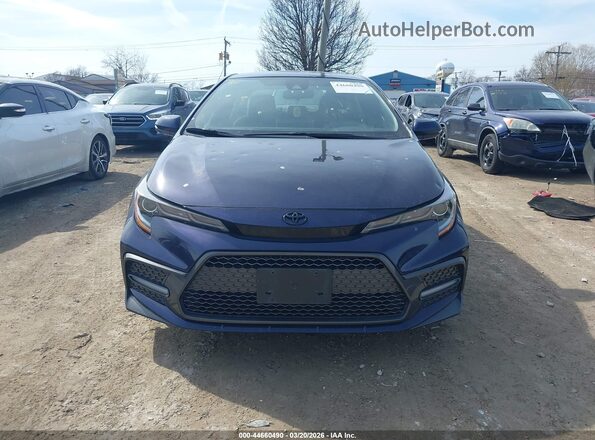 JTDS4MCE6MJ074325 2021 TOYOTA LL Blue Vista del cuadro de instrumentos