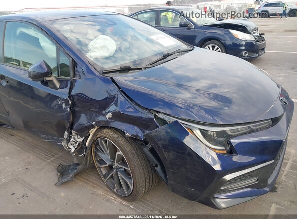 JTDS4MCE7MJ061535 2021 TOYOTA LL Blue Вид спереду