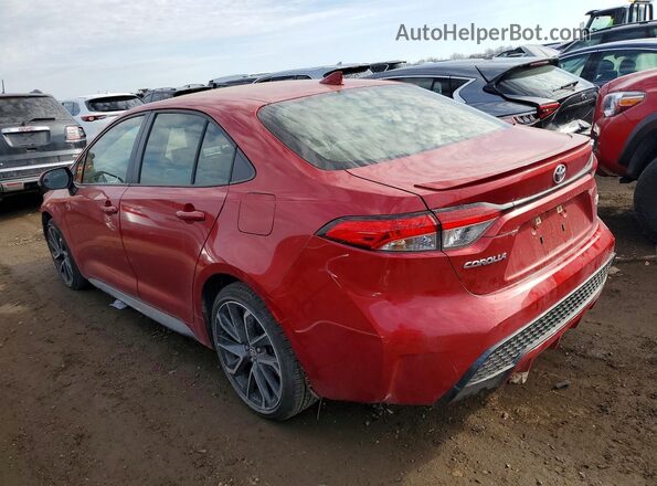 JTDS4MCE8MJ073788 2021 TOYOTA LL Red Задня ліва чверть