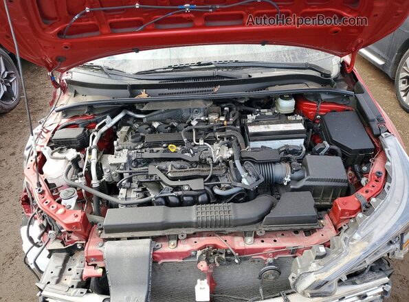 JTDS4MCE8MJ073788 2021 TOYOTA LL Red Вид задньої частини салону