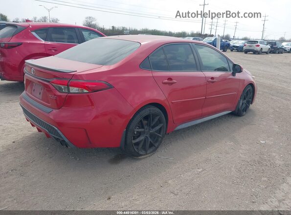 JTDT4RCE6LJ003352 2020 TOYOTA LL Красный Задняя правая четверть