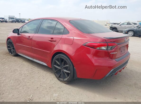 JTDT4RCE6LJ003352 2020 TOYOTA LL Красный Задняя левая четверть