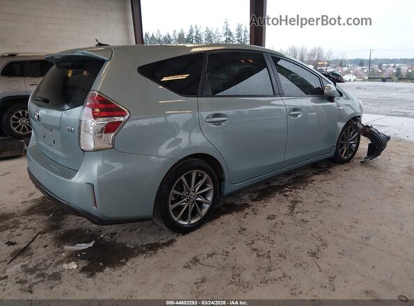 JTDZN3EU3GJ045010 2016 TOYOTA PRIUS V Light Blue 