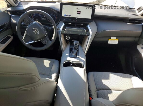 JTEAAAAH4RJ184003 2024 TOYOTA VENZA Белый Вид панели приборов