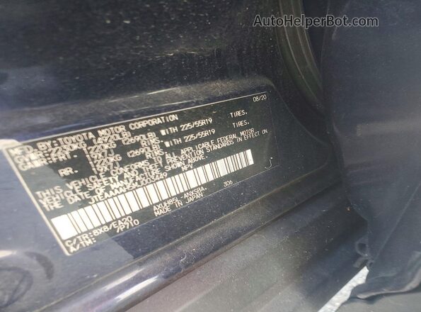 JTEAAAAH5MJ003449 2021 TOYOTA LIMITED Blue 