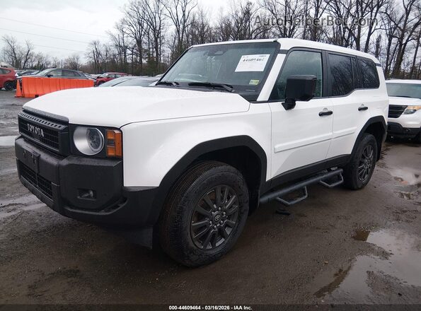 JTEABFAJ0RK015975 2024 TOYOTA LAND CRUISER White Передня ліва чверть