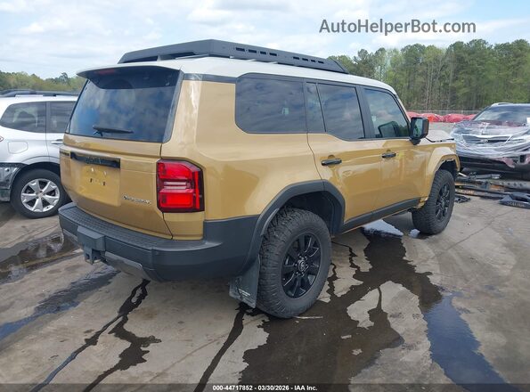 JTEABFAJ6RK008237 2024 TOYOTA LAND CRUISER Yellow Trasero derecho