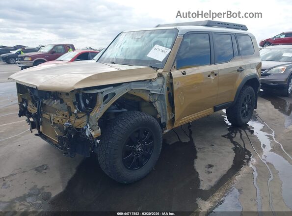 JTEABFAJ6RK008237 2024 TOYOTA LAND CRUISER Yellow Vista tres cuartos delantera izquierda
