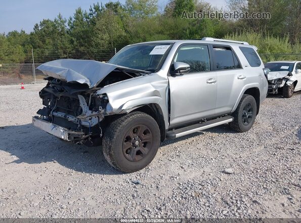JTEBU5JR7G5366182 2016 TOYOTA 4RUNNER Silver Передня ліва чверть