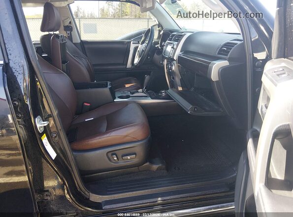 JTEBU5JR7J5563442 2018 TOYOTA LIMITED Black Widok wnętrza z przodu