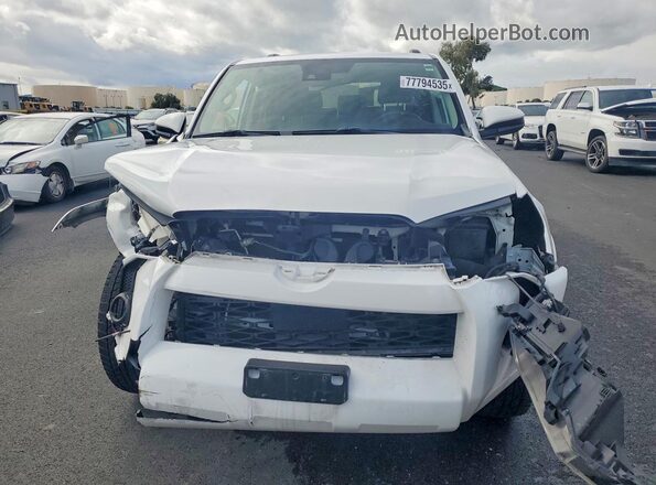 JTEEU5JR0M5236432 2021 TOYOTA 4RUNNER White წინა ხედი