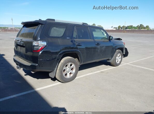JTEEU5JR1M5239405 2021 TOYOTA 4RUNNER Black Tył prawy