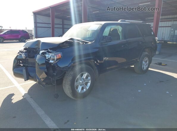 JTEEU5JR1M5239405 2021 TOYOTA 4RUNNER Black Przód lewy
