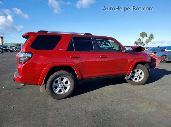 JTEEU5JR2M5236223 2021 TOYOTA 4RUNNER Red Задня права чверть