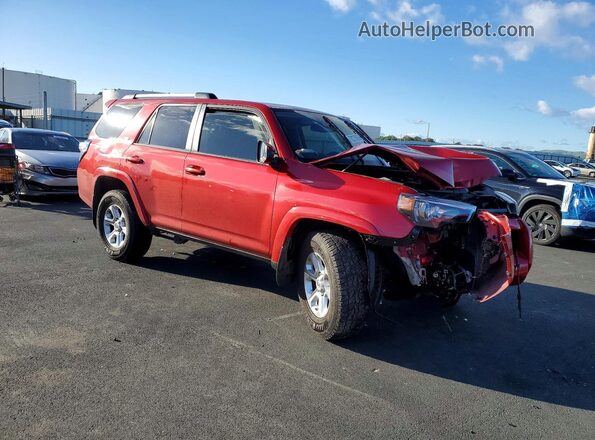 JTEEU5JR2M5236223 2021 TOYOTA 4RUNNER Red Передня права чверть