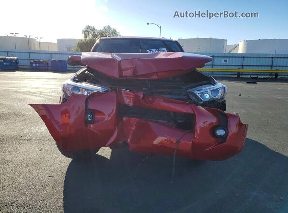 JTEEU5JR2M5236223 2021 TOYOTA 4RUNNER Red Вид спереду