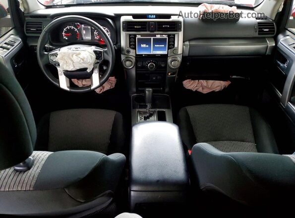 JTEEU5JR2M5236223 2021 TOYOTA 4RUNNER Red Вид панелі приладів