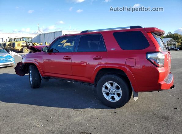 JTEEU5JR2M5236223 2021 TOYOTA 4RUNNER Red Задня ліва чверть