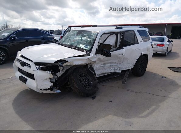 JTEEU5JR6M5234006 2021 TOYOTA 4RUNNER White Передня ліва чверть