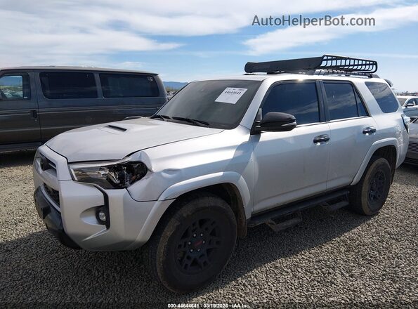 JTEHU5JR4M5951663 2021 TOYOTA 4RUNNER Silver Front left
