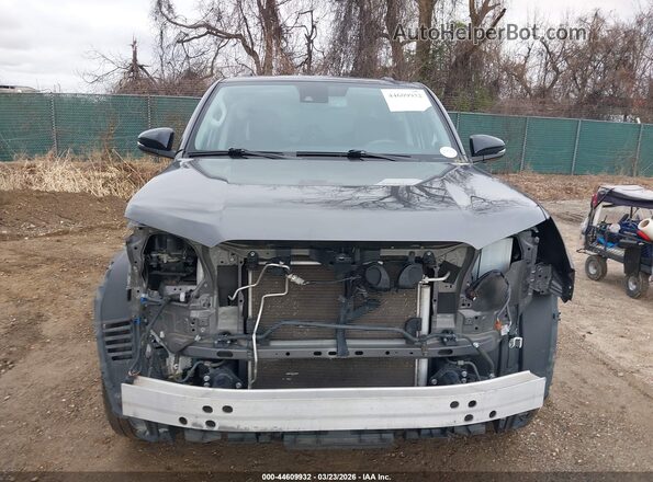 JTEJU5JR3M5867500 2021 TOYOTA 4RUNNER Gray Դիմացի տեսք