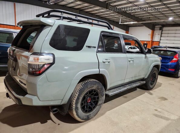 JTELU5JRXM5913896 2021 TOYOTA 4RUNNER Green უკანა მარჯვენა