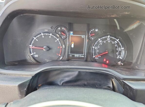 JTEMU5JR0M5922269 2021 TOYOTA 4RUNNER Gray ხელსაწყოთა პანელის ხედი
