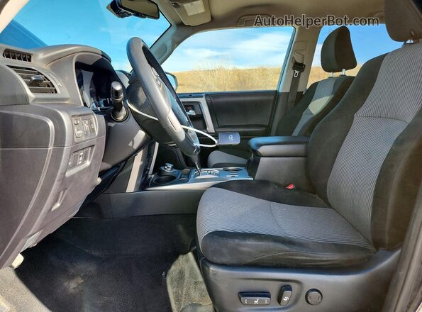 JTEMU5JR6M5900177 2021 TOYOTA 4RUNNER Black Widok wnętrza z przodu
