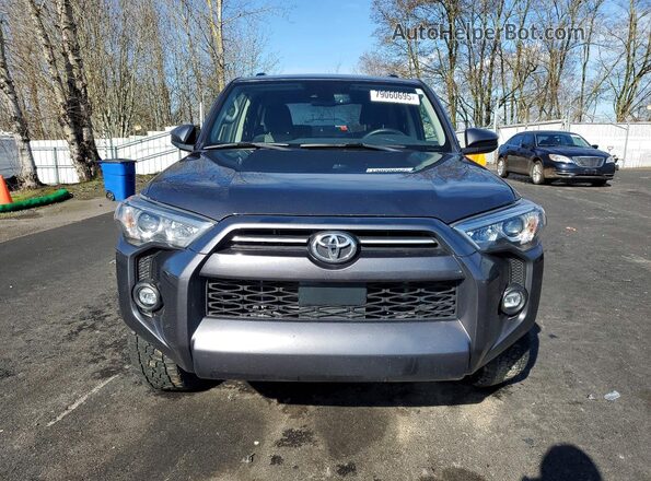 JTEMU5JR8M5950319 2021 TOYOTA 4RUNNER Charcoal 
