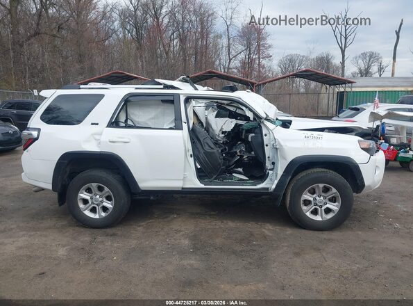 JTEMU5JR8P6106912 2023 TOYOTA 4RUNNER Белый Вид задней части салона